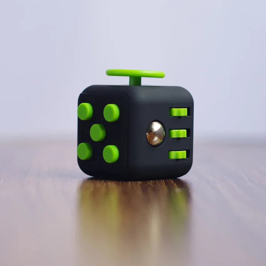 Solid Color Fidget Decompression Dice for Release Stress Autism Anxiety Relieve Adult Kids Stress Relief Anti-Stress Fingertip