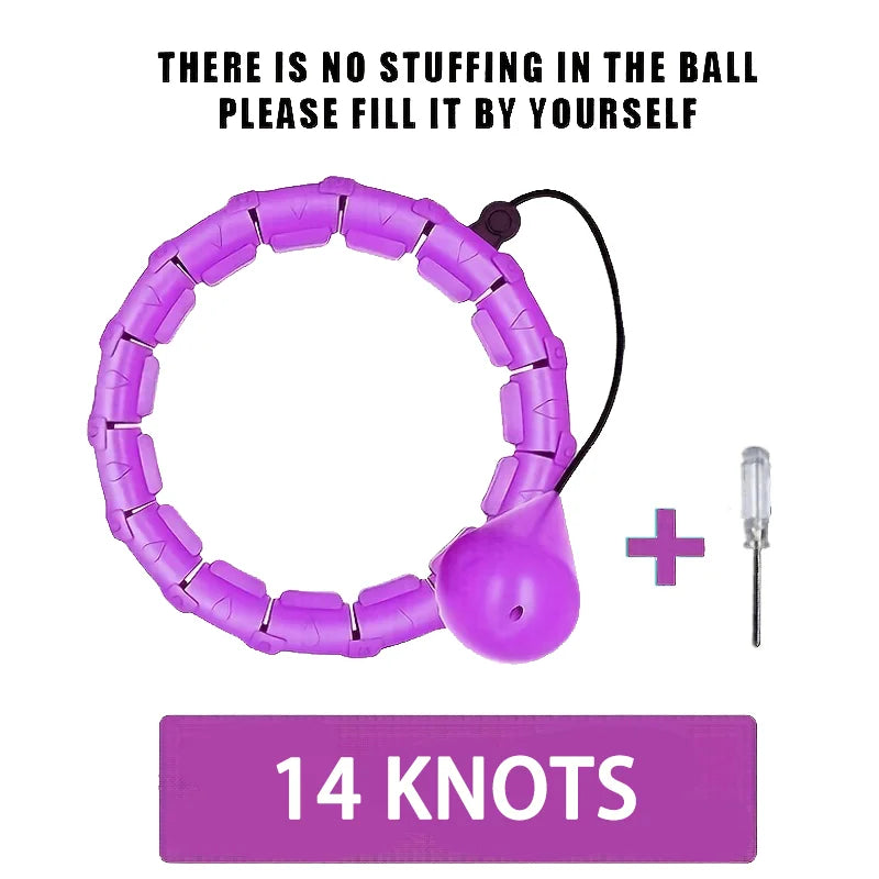 Fitness Hoop Weights to Exercise At Home Sports Entertainment Sport Equipment Hulahp for Slimming Gym Ring Portable Body