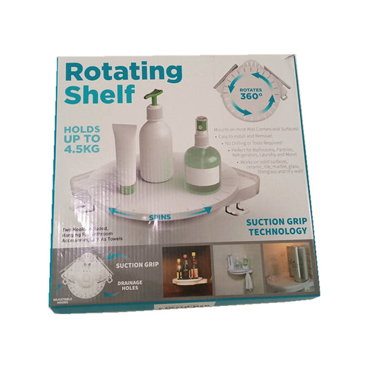 Rotating Shelf Punch-free Triangle Shelf Kitchen Shelf