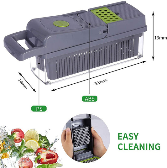 Multifunctional kitchen vegetable cutter Vegetable Chopper diced diced slicer grater vegetable cutter