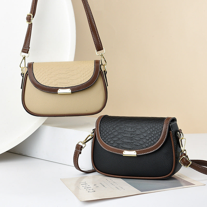 Bags for women 2024 new commuter retro one-shoulder ladies stylish small square bag fashionable all-match messenger bag mom bag