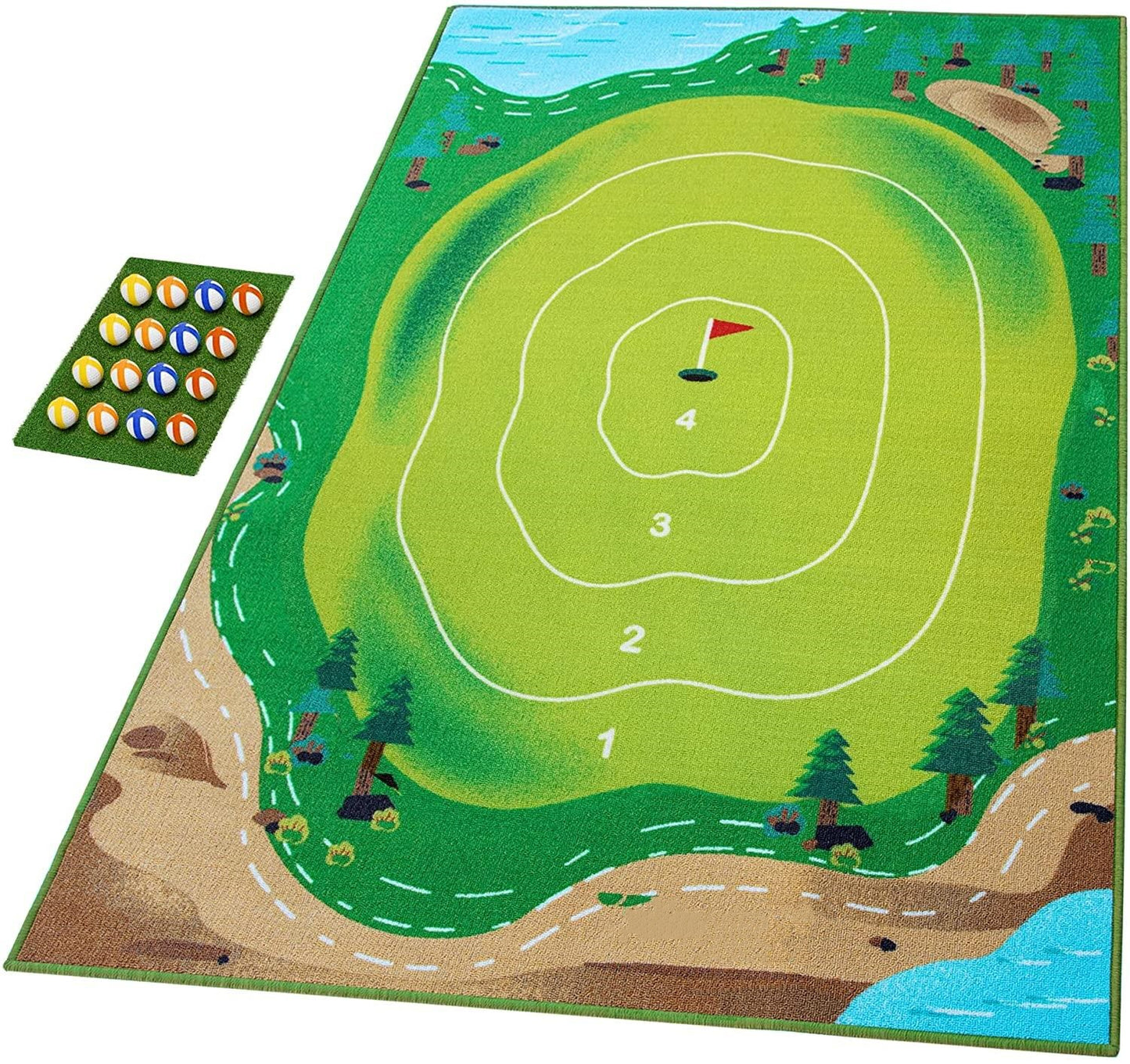 The Casual Golf Game Set Casual Golf Game Set Golf Hitting Mat Game Mat