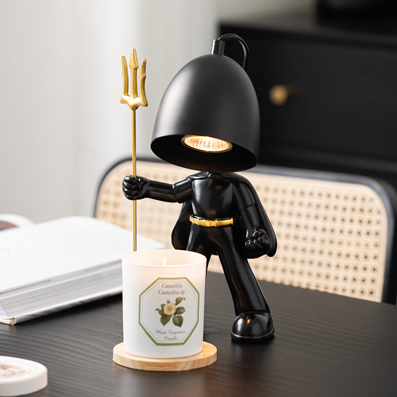 Robot aromatherapy wax melting lamp living room bedroom fragrance gift decoration fireless essential oil aromatherapy lamp bedside night light