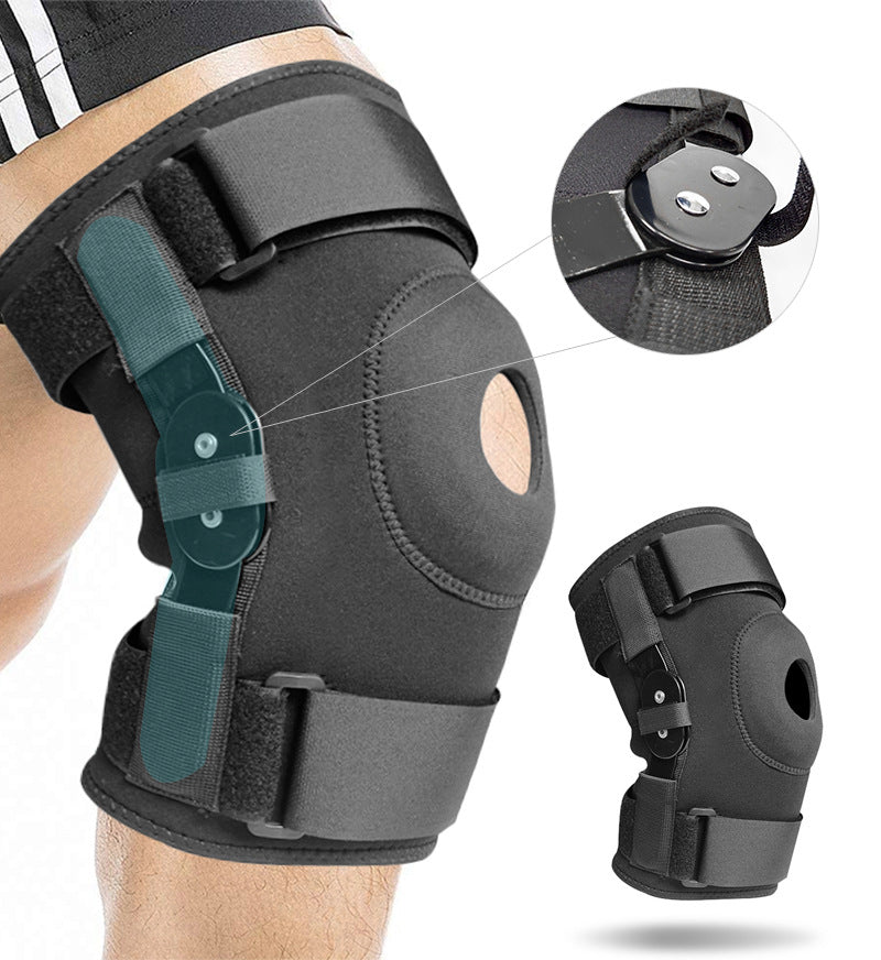 Sports knee pads, hinged knee pads, joint support and fixed protective knee pads, protective gear manufacturers in stock