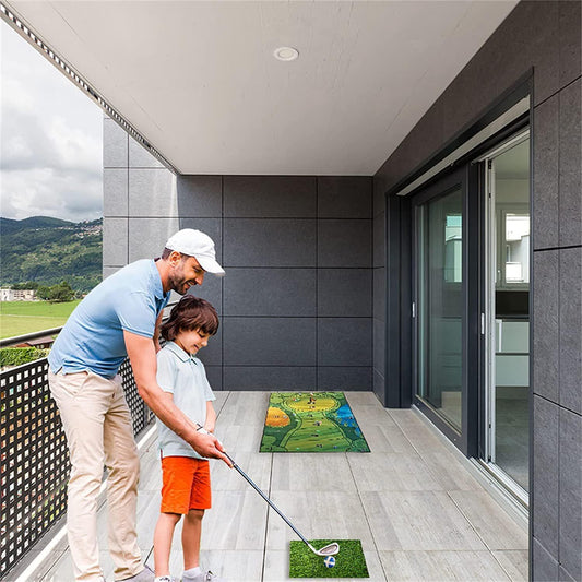 The Casual Golf Game Set Casual Golf Game Set Golf Hitting Mat Game Mat