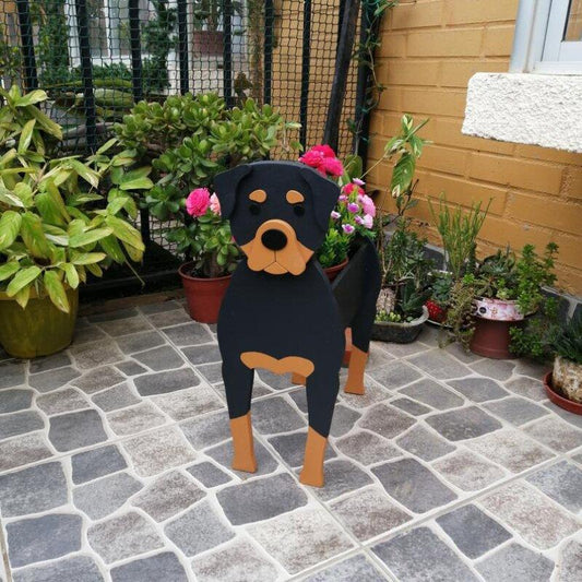 Cross-border independent station popular dog-planter pet dog flower pot potted garden home decoration ornaments
