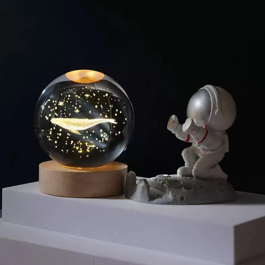 Luminous crystal ball ornaments crystal ball night light classmates and friends graduation Valentine's Day holiday gift manufacturers wholesale