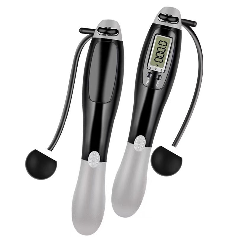 Smart electronic counting cordless dual-use skipping rope adult students men and women sports fitness counting wire skipping rope