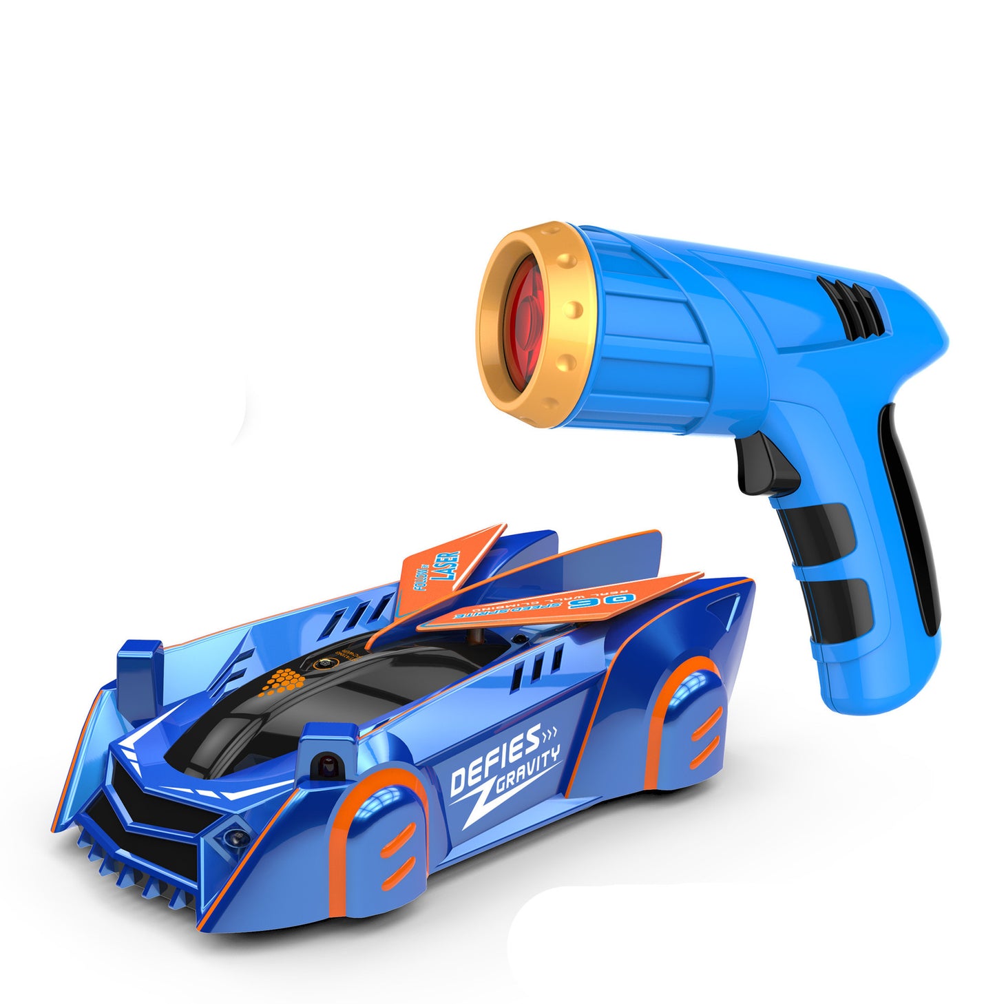 Children's light chasing wall climbing car remote control car laser suction wall wall tracking car stunt programming racing boy toy