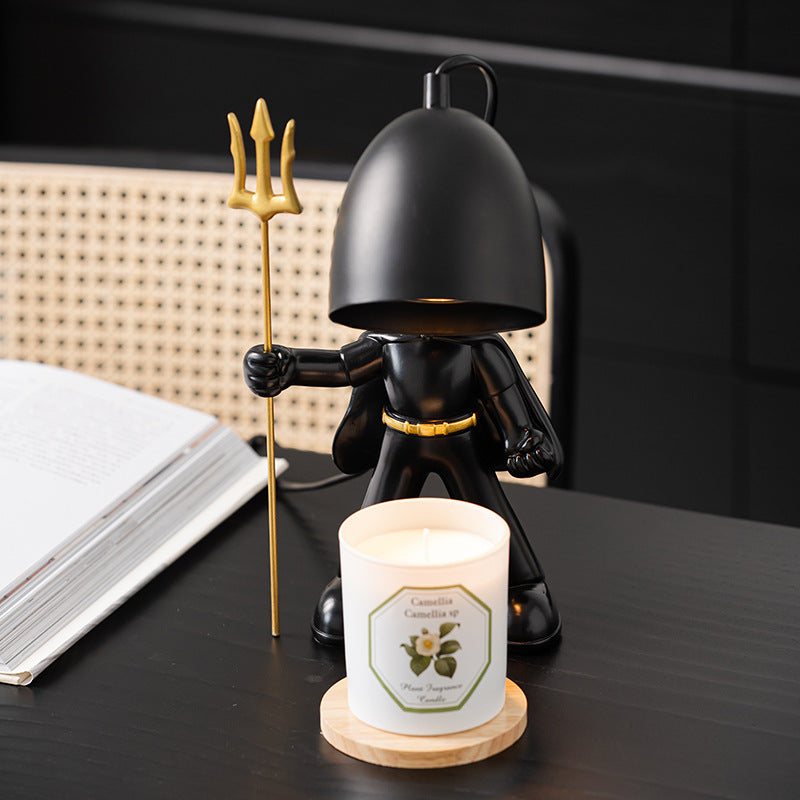 Robot aromatherapy wax melting lamp living room bedroom fragrance gift decoration fireless essential oil aromatherapy lamp bedside night light