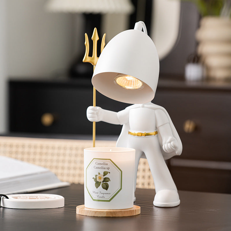 Robot aromatherapy wax melting lamp living room bedroom fragrance gift decoration fireless essential oil aromatherapy lamp bedside night light