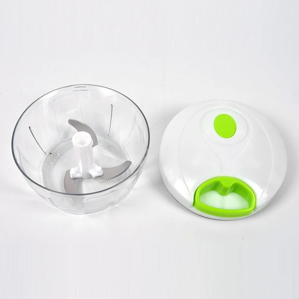 1PCS 500ml Garlic Blender Household Cutter Meat Grinder Multifunction Manual Food Shredder Fruit Crusher Blender Kitchen Tools