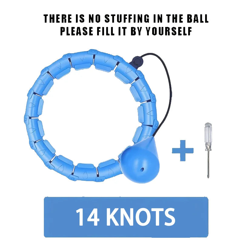 Fitness Hoop Weights to Exercise At Home Sports Entertainment Sport Equipment Hulahp for Slimming Gym Ring Portable Body