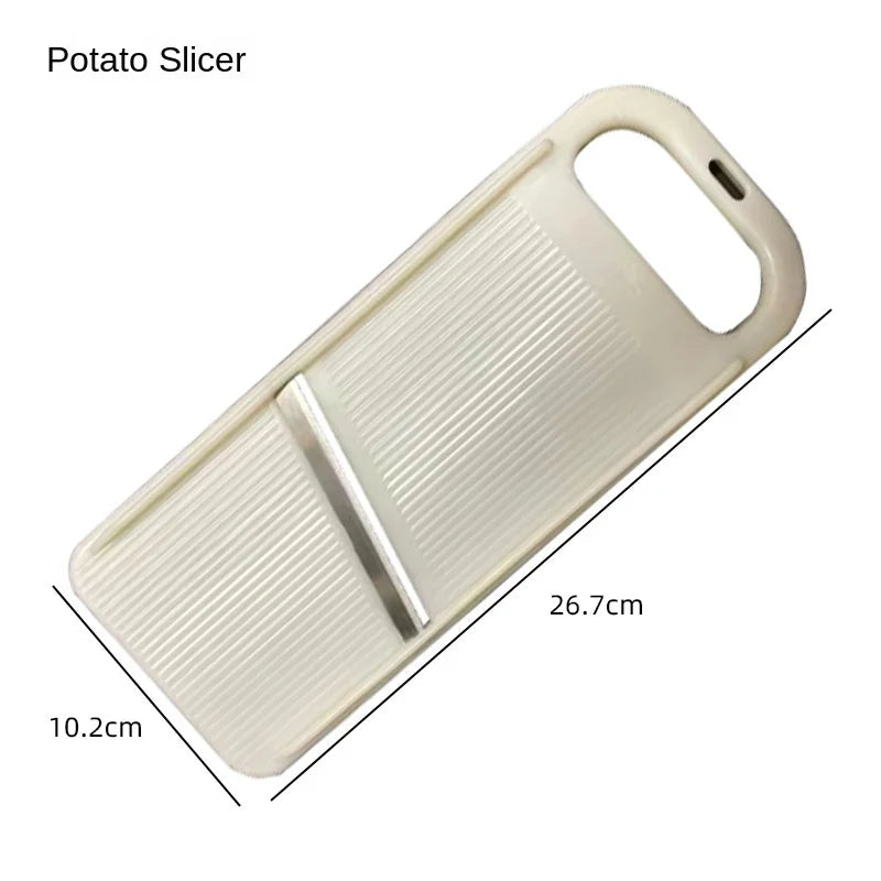 Multi-Functional Stainless Steel Food Wire Cutter Household Kitchen Vegetable Cutter Wire Cucumber Potato Wire Grater #3948