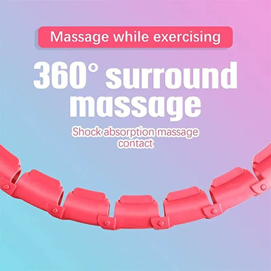 Fitness Hoop Weights to Exercise At Home Sports Entertainment Sport Equipment Hulahp for Slimming Gym Ring Portable Body