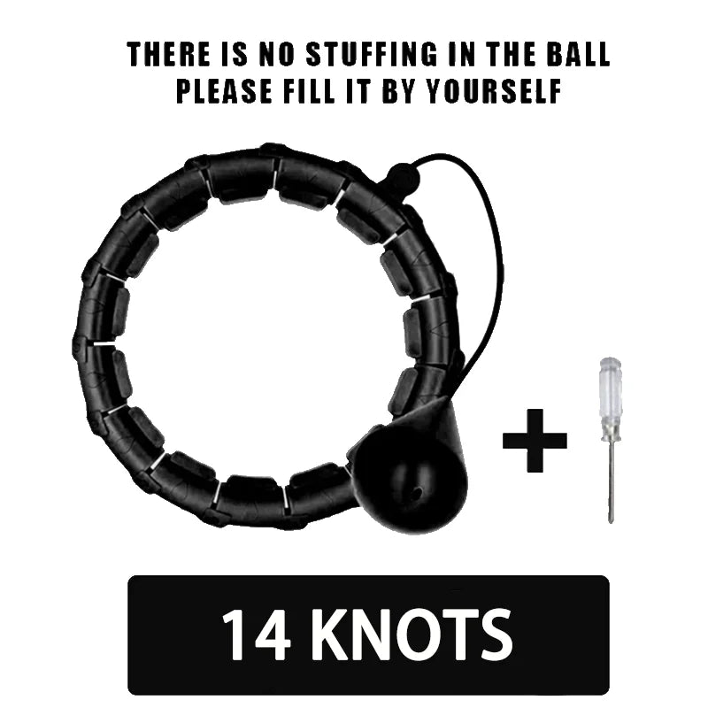 Fitness Hoop Weights to Exercise At Home Sports Entertainment Sport Equipment Hulahp for Slimming Gym Ring Portable Body