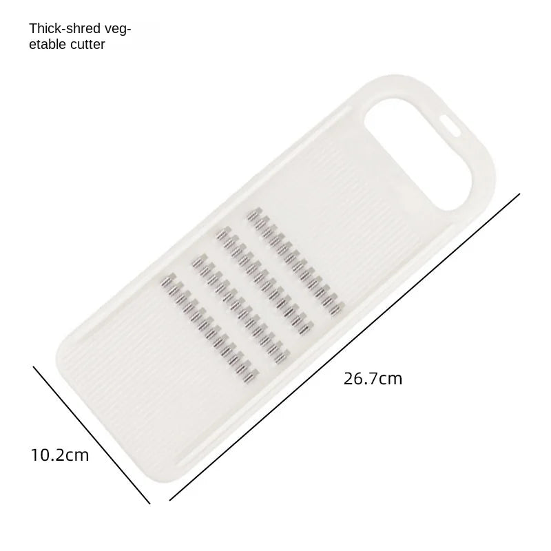 Multi-Functional Stainless Steel Food Wire Cutter Household Kitchen Vegetable Cutter Wire Cucumber Potato Wire Grater #3948