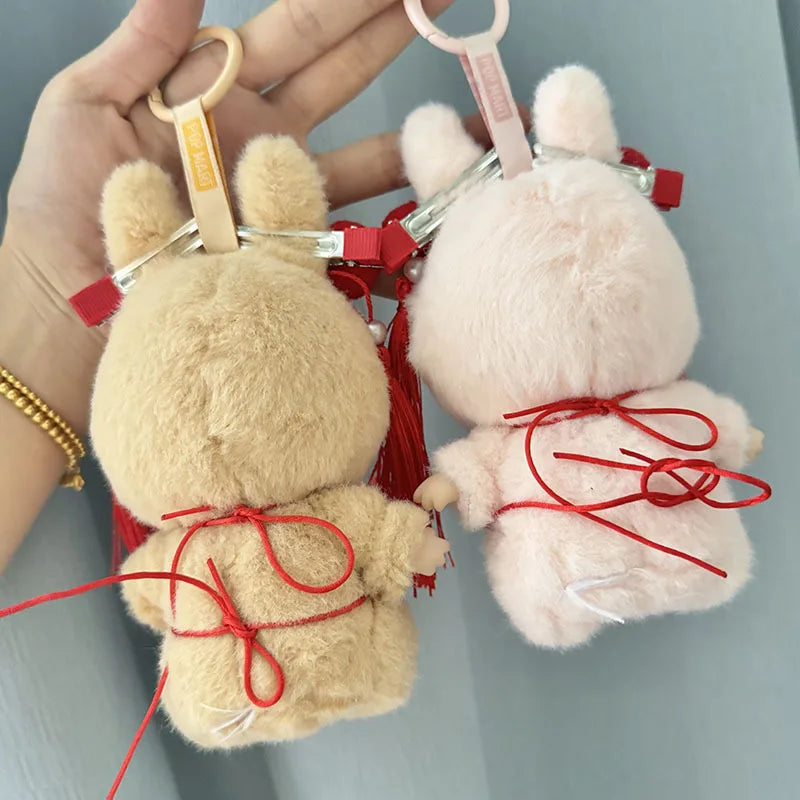 17cm Labubu Cute Mini Plush Doll'S Clothes  Dolls Sitting Party Outfit Accessories For Korea Kpop Exo Clothing DIY Gift