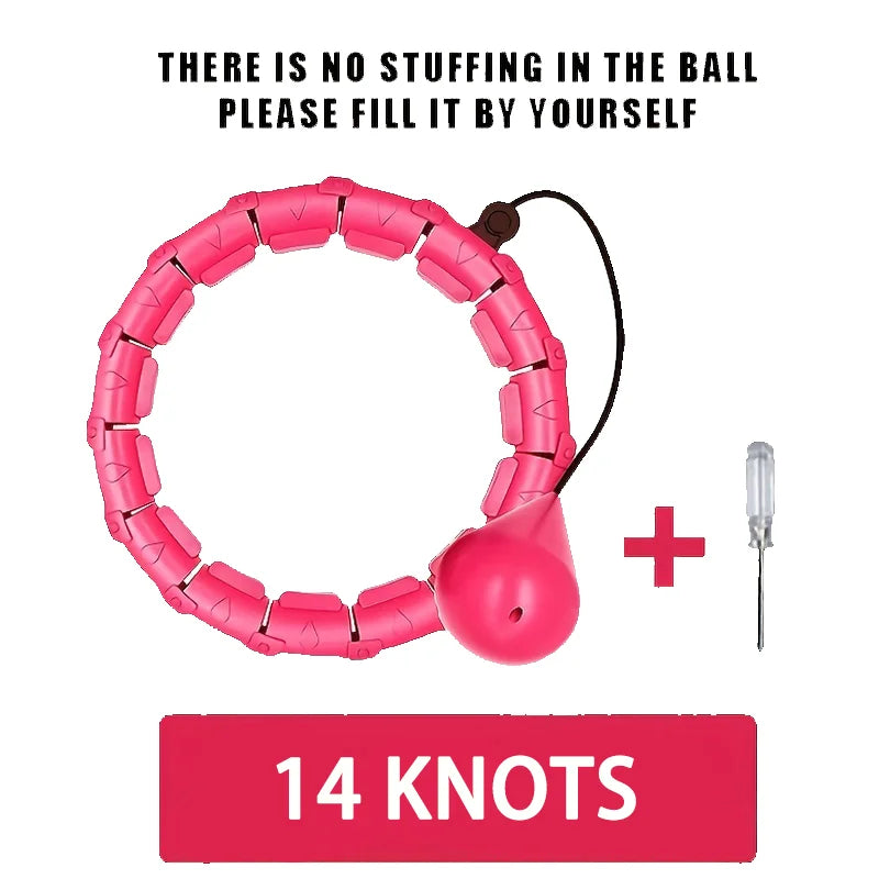 Fitness Hoop Weights to Exercise At Home Sports Entertainment Sport Equipment Hulahp for Slimming Gym Ring Portable Body