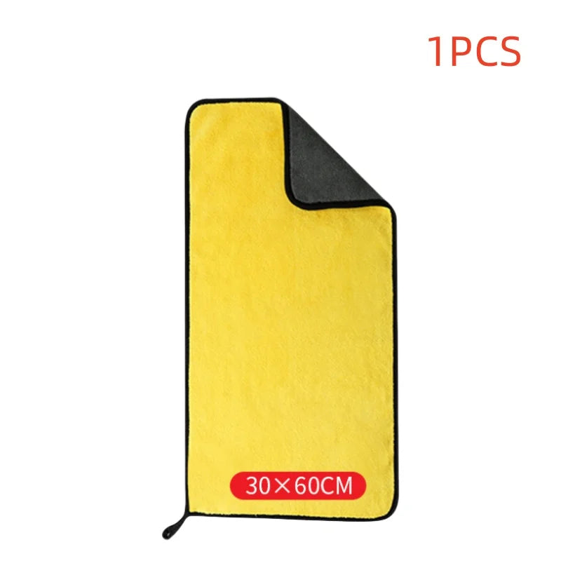 1/2/6PCS Car cleaning towels, car washing and drying cloths, microfiber towels, care face cloths, car beauty accessories